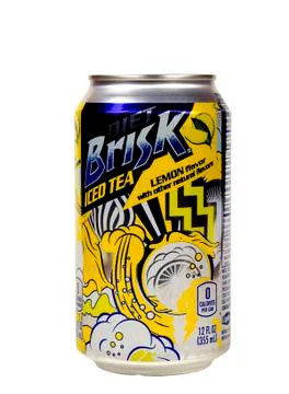Brisk iced tea Stock Photos