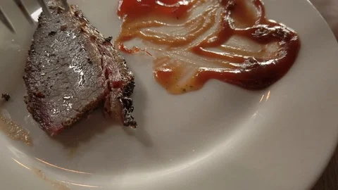 Brisket Steak Stock Footage 127271719