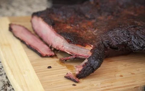 Brisket upclose Foto stock