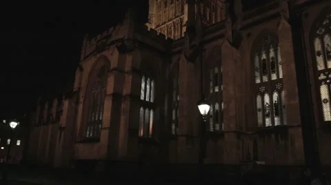 Bristol Cathedral Stock Footage