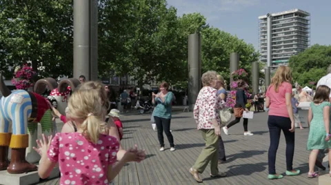 Bristol city centre Stock-Footage 32255324