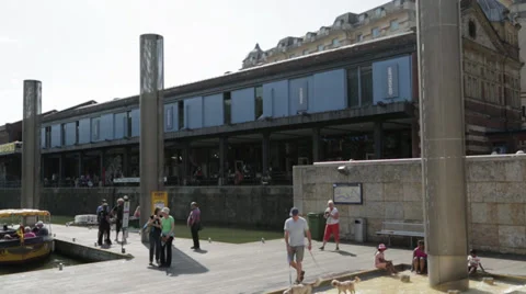 Bristol city centre Stock Footage 32255367