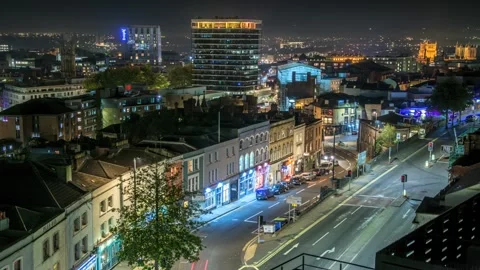 Bristol City Timelapse Video stock 239567724