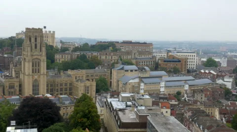 Bristol cityscape Vídeo Stock 41964606
