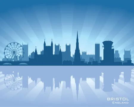 Bristol, england skyline Stock Illustration