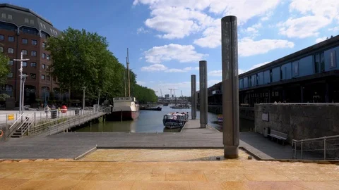 Bristol harbour Stock Footage 115752303