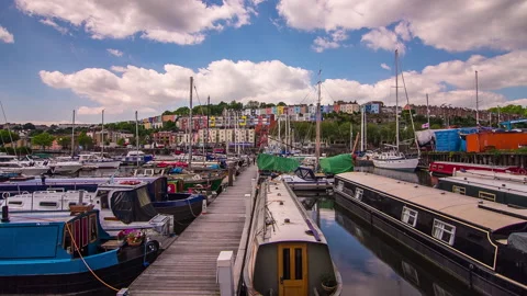 Bristol Marina Stock-Footage 162883175