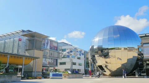 Bristol planetarium millenium square uk  Stockbeeldmateriaal 67481362