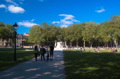 Bristol Queen Square Stock Photos