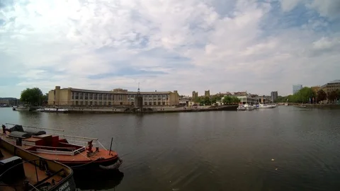 Bristol Wapping Wharf Stock Footage 130053708