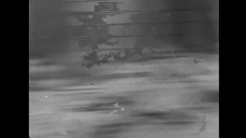 BRITAIN - 1940 - Crowds cheer for Winston Churchill in war-torn London, and US Stock Footage 341423164