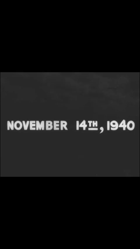 BRITAIN - 1940 - In this Frank Capra documentary, Hitler sends Luftwaffe night Stock Footage 338415453