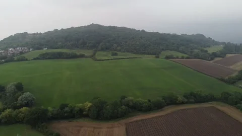 Britain Hill Drone 4k Stock Footage 160852965