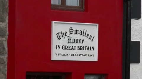 Britain's Smallest House Stock-Footage 68202778