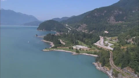 Britannia Beach Stock Footage 145738249