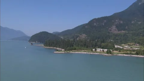 Britannia Beach Stock Footage 145738251