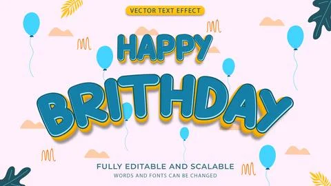 BRITHDAY Stock Illustration