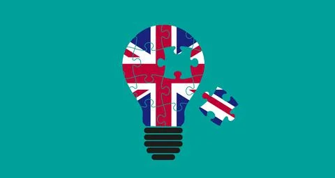 British bulb Stock Illustration