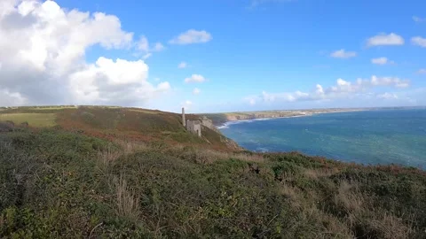 British Coast Stock Footage 162423832