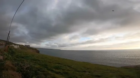 British Coastline Cornwall Stock Footage 162238503