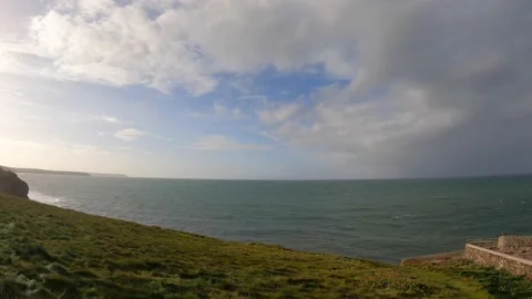 British Coastline Stock Footage 162117642