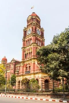 British colonial architecture. Foto stock