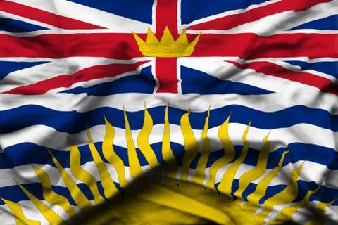British Columbia Stock Illustration