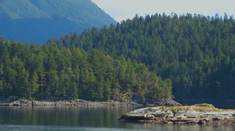 British Columbia Islands Stock Footage 33604894