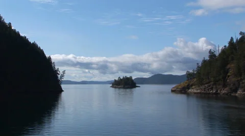 British Columbia Islands Stock Footage 33604985