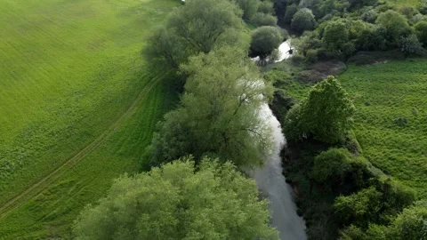 British Countryside Cotswolds Fields Video stock 274612372