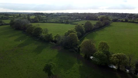 British Countryside Cotswolds Fields Video stock 274616844