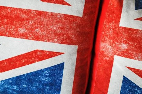 British flag background Stock Photos