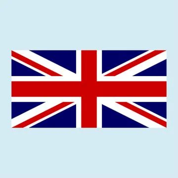 British flag color Stock Illustration