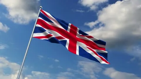 British flag Stock-Footage 11497986