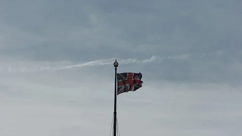 British flag Stock Footage 99559787