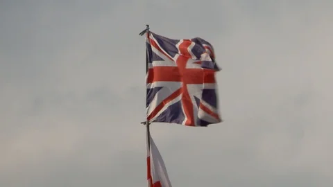 British Flag Stockbeeldmateriaal 112623336