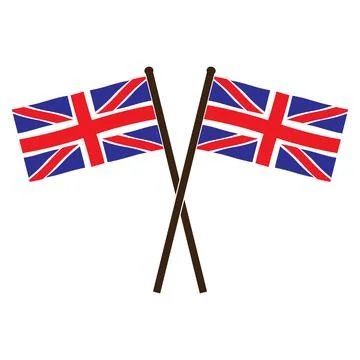 British flag icon Stock Illustration
