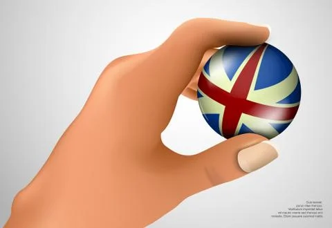 British flag Stock Illustration