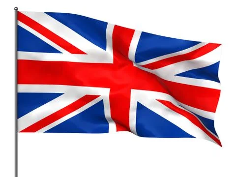 British flag Stock Illustration