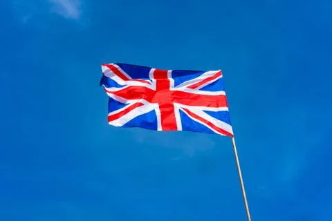 A British flag Foto stock