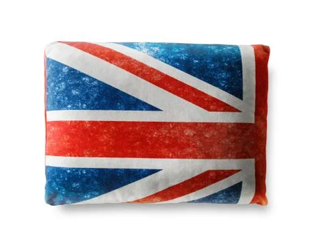 British flag pillow Stock Photos