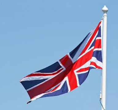 British flag with text area Stock Photos