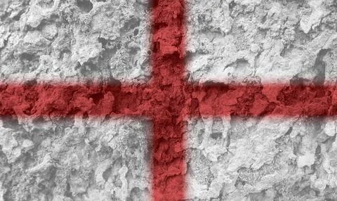 British flag texture as background Illustrazione stock