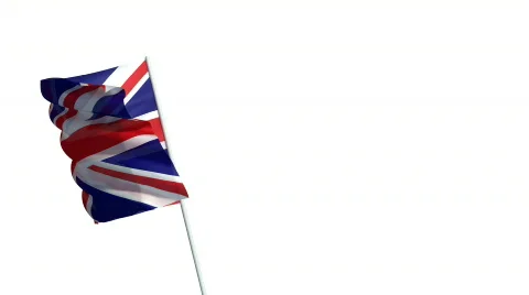 British flag - Union Jack Vidéo 444497
