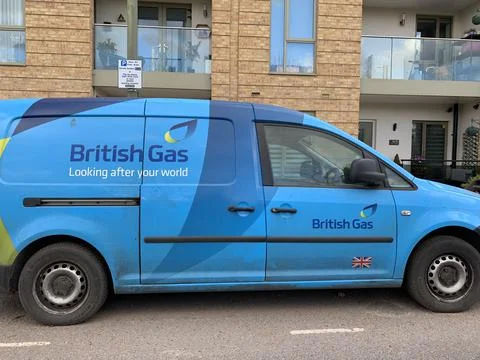 British Gas Van Stock Photos