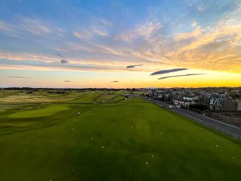 British Golf Course Stock Photos