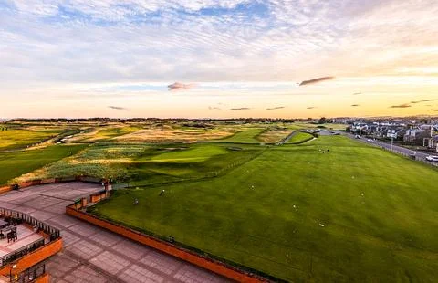 British Golf Course Stock-Fotos