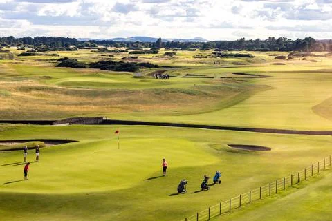 British Golf Course Stock Photos