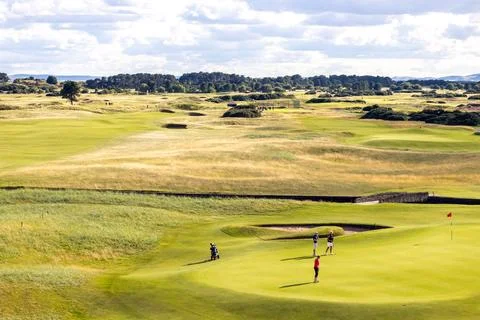 British Golf Course Stock-Fotos