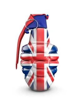 British grenade Stock-Illustration